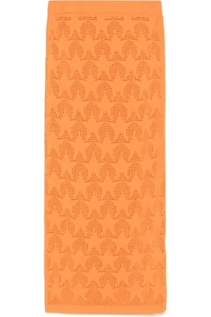 AKEP Lang nederdel med stjerne-jacquard