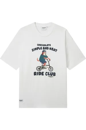 Chocoolate T-shirt med grafisk tryk