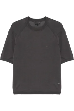 Emporio Armani Finstrikket T-shirt