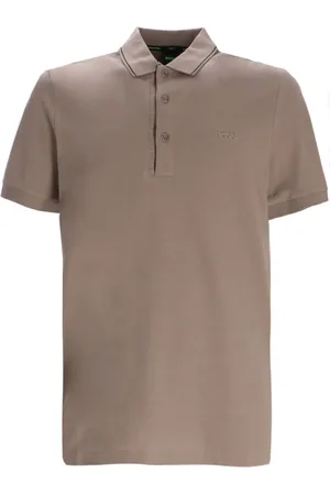 HUGO BOSS Polo med broderet logo