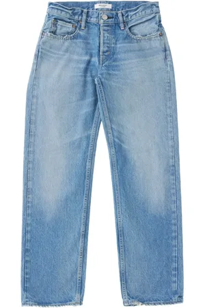 Moussy Cheval jeans med lige ben og lys vask