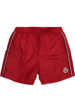 Moncler Badbyxor med trefärgad kant