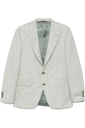 CANALI Houndstooth-mønstret blazer