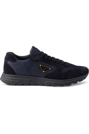 Prada Prax 01 sneakers med ruskindspaneler