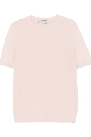 CANALI Finstrikket T-shirt
