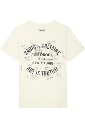 Zadig & Voltaire T-shirt med grafisk tryk