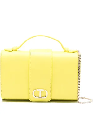 Twin-Set Crossbody-taske med Oval T-flap