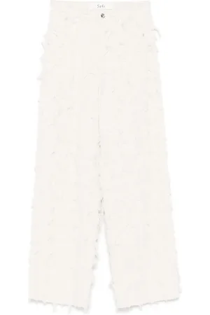 Séfr Jeans med slitage-effekt