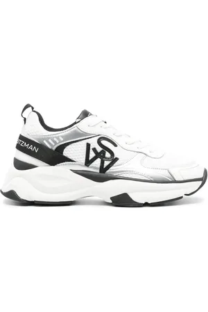 Stuart Weitzman SW sneakers med logoapplikation