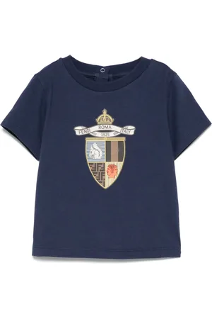 Fendi T-shirt med våbenskjoldtryk