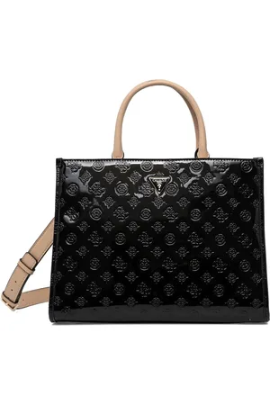 Guess Tote med monogram-mønster