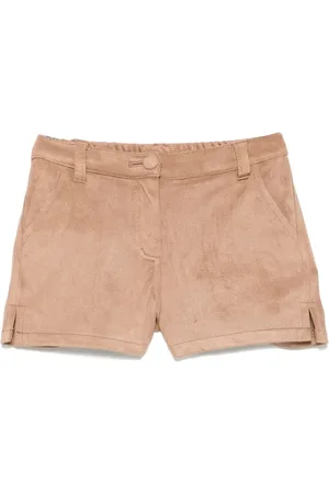 MISS GRANT Shorts i imiteret ruskind