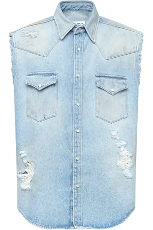 Maison Margiela ærmeløs skjorte