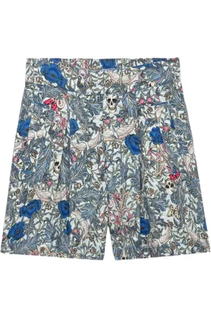 Zadig & Voltaire Plisserede shorts med blomstertryk