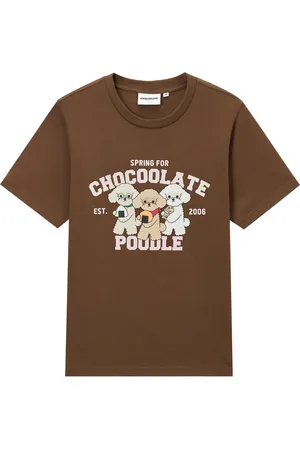 Chocoolate T-shirt med grafisk tryk