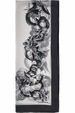 Roberto Cavalli Mönstrad halsduk
