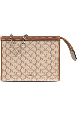 Max Mara Clutch med monogram-mønster