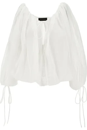 The Andamane Wilma bluse med pufærmer