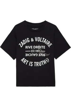 Zadig & Voltaire T-shirt med grafisk tryk