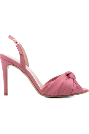 GINISSIMA 95 mm sandaler i satin