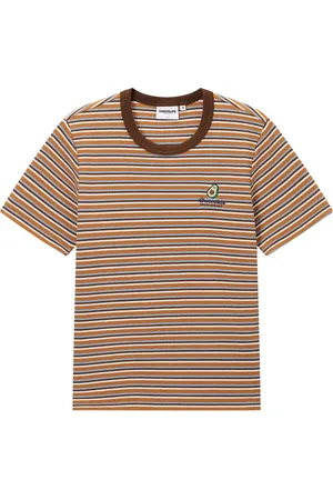 Chocoolate Stribet T-shirt med logo