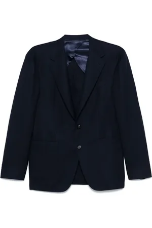 CANALI Finstrikket blazer med tilpasset pasform