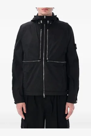 Stone Island Jakke i teknisk stof med hætte