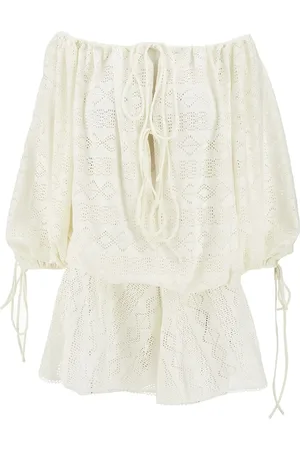 The Andamane Kjole med off-shoulder-snit