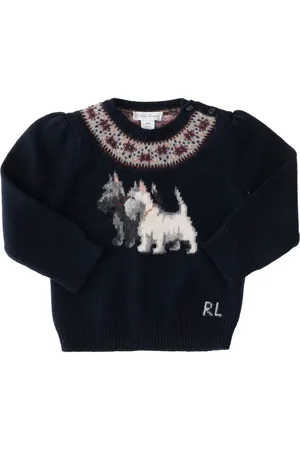 Ralph Lauren Intarsiastrikket sweater