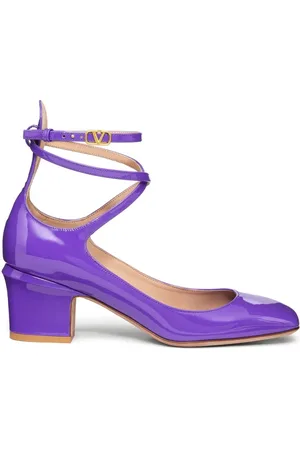 VALENTINO GARAVANI Tan-Go 70mm pumps med spids tå