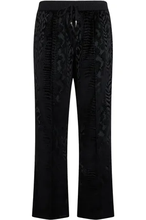 Roberto Cavalli Joggingbukser med dyretryk