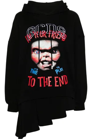 GCDS X Universal Chucky kort kjole med hætte