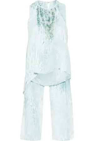 BLUMARINE Top i chiffon