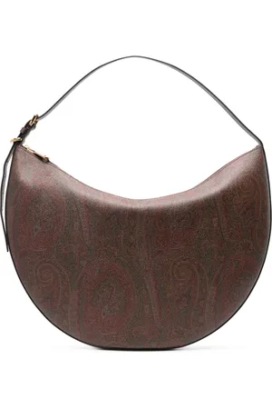 Etro Stor Essentiel skuldertaske med paisleytryk