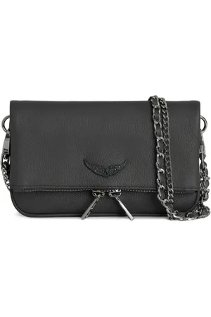 Zadig & Voltaire Udsmykket crossbody-taske med flaplukning