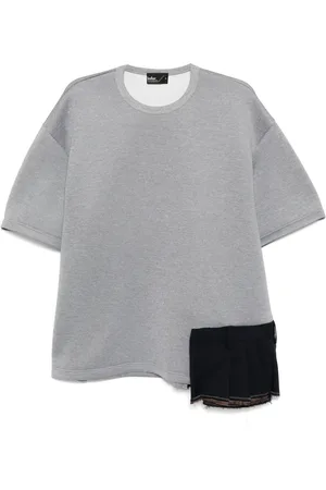 Kolor T-shirt med rund hals