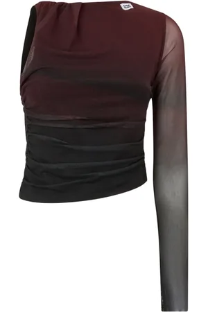 GCDS Creature top i tyl med én skulder