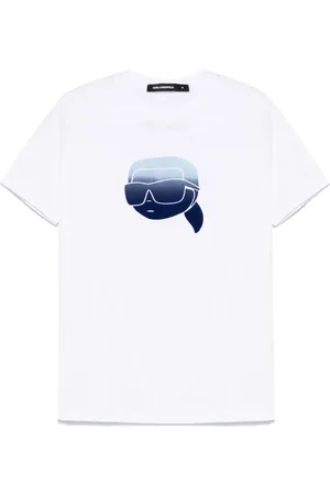 Karl Lagerfeld T-shirt med Karl-motiv