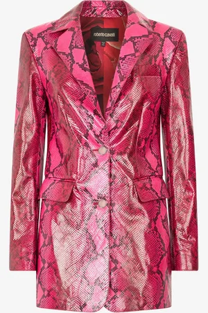 Roberto Cavalli Blazer med slangetryk