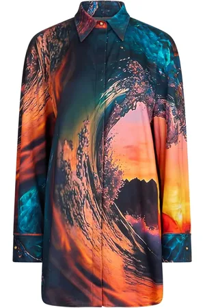Roberto Cavalli Silkeskjorte