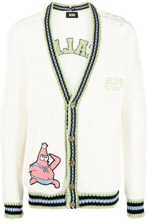 GCDS Spongebob cardigan med lange ærmer
