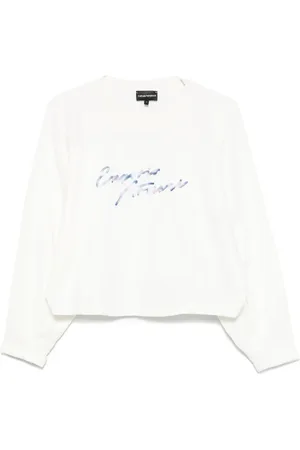 Emporio Armani Sweatshirt med broderet logo