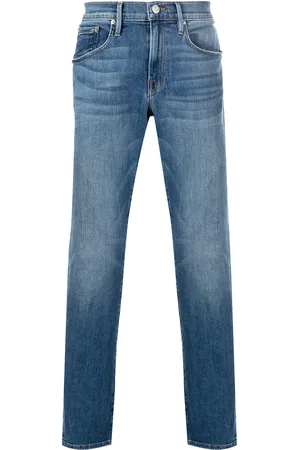 Frame Jeans med lige ben og mellemhøj talje