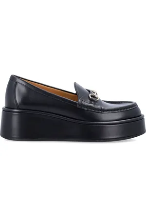 Gucci Plateau-loafers med Horsebit-detalje