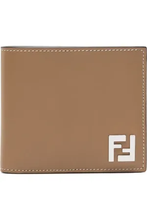Fendi Læderpung med FF-logoplade