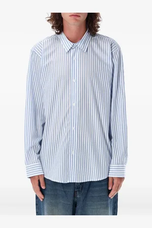Pop Trading Company Stribet skjorte