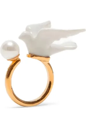 ANDRES GALLARDO Ring med duedetalje