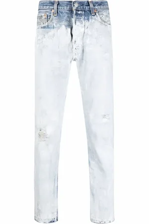 GALLERY DEPT. Blegede jeans med lige ben og mellemhøj talje