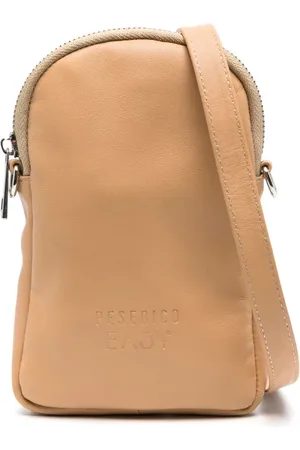 PESERICO SIGN Crossbody-taske i læder