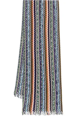 Missoni Tørklæde med zigzagmønster